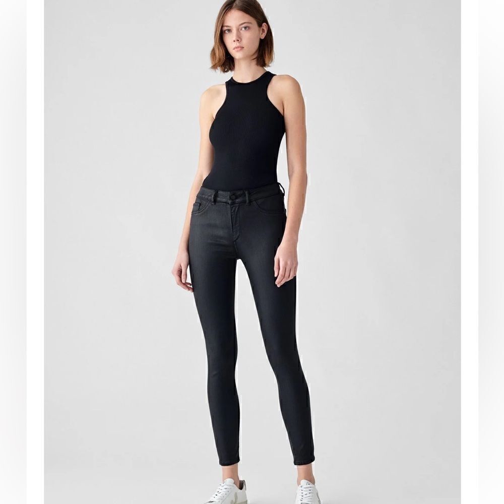 dl1961 florence cropped mid rise skinny cage